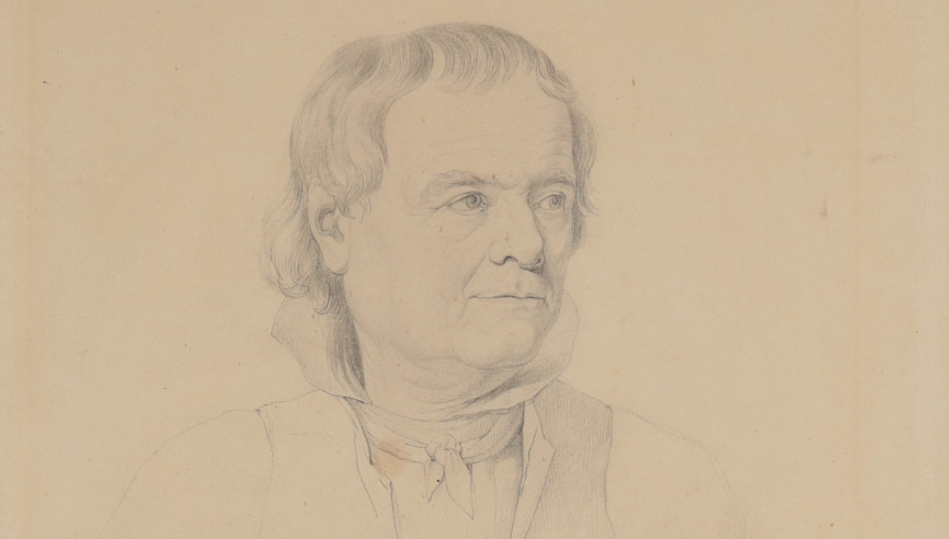 Gustav Heinrich Naecke Friedrich Mueller Maler 1818 c FDH