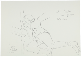 Zeichnungen Besucher Ausstellung 019