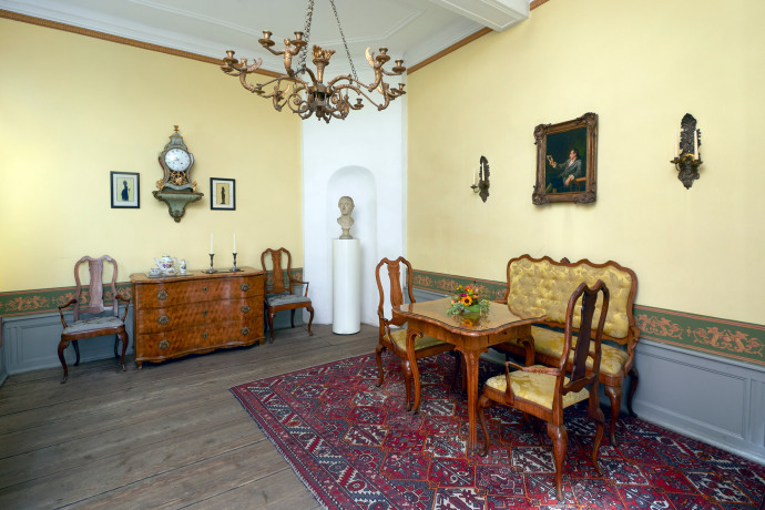 frankfurter goethe haus gelbe stube