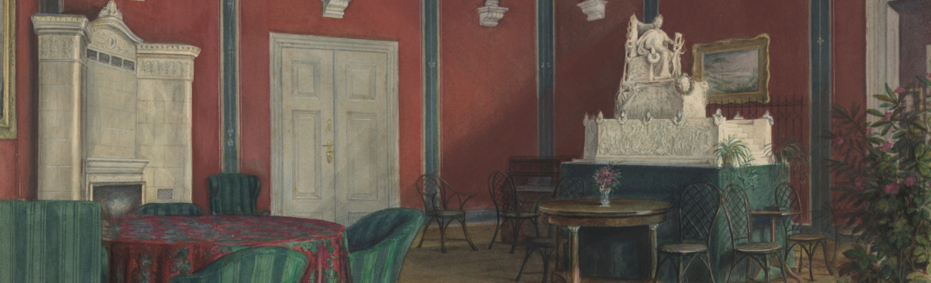 Moritz Wilhelm Hoffmann Salon der Bettine von Arnim 1859 c FDH web